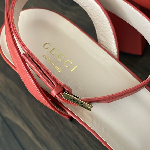 Gucci GG Marmont Sandals - Picture 3 of 8